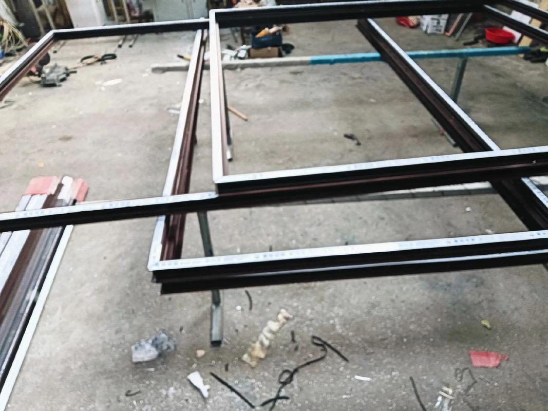 铝合金推拉窗的车间制作之旅 门窗人的日常